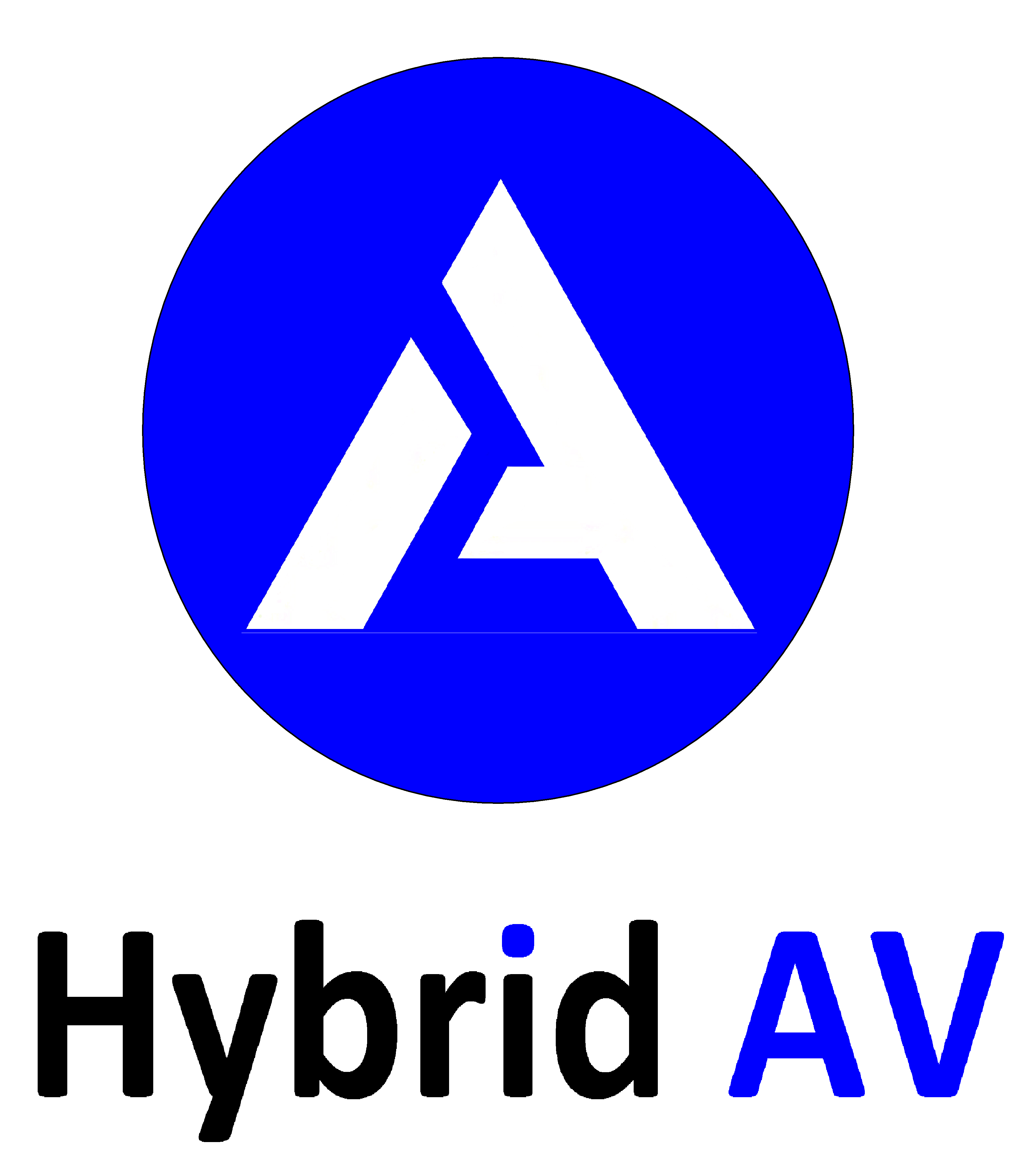 Av letter logo design with simple style Royalty Free Vector